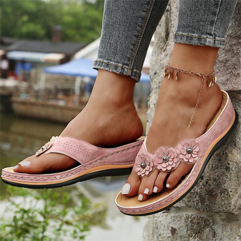 Bowtique - Bowknot Outdoor Slides Flip Flops