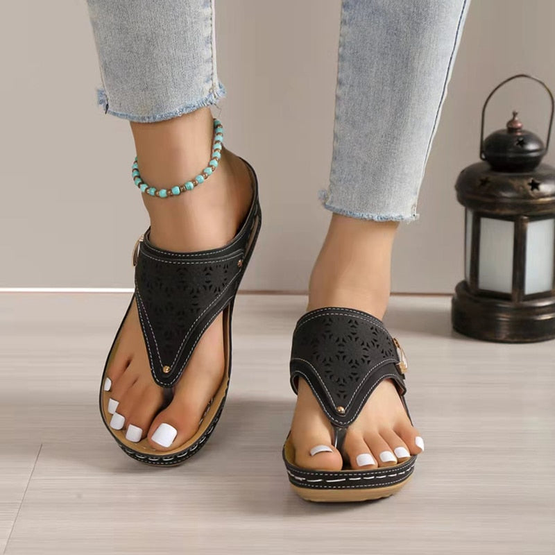 ArchSupport - Non-Slip Clip Toe Flip Flops