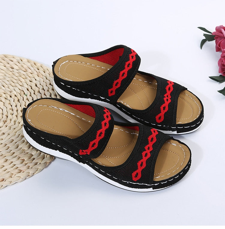 RetroSlipper - Solid Color Orthopedic Sandals