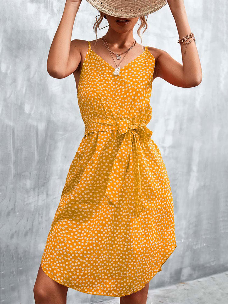 BohoGlow - Floral Boho Dress Women