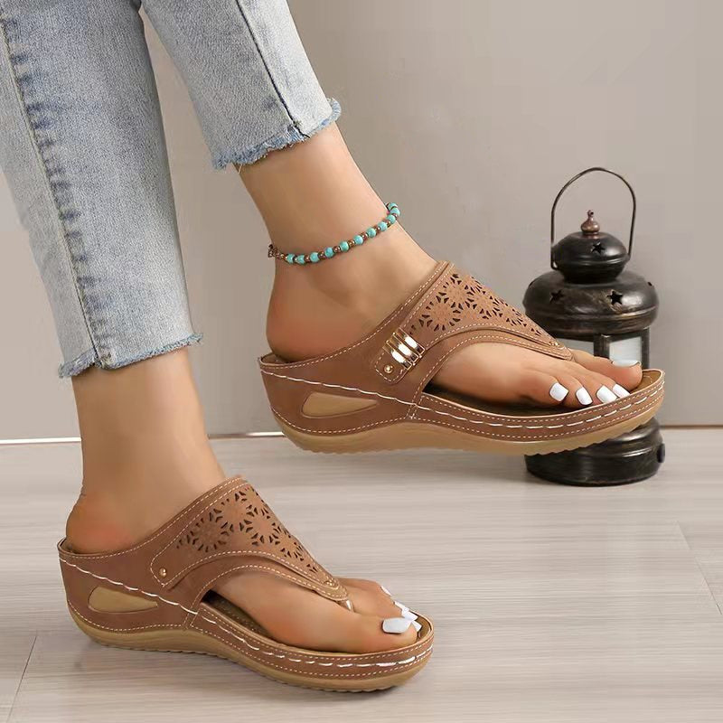 ArchSupport - Non-Slip Clip Toe Flip Flops