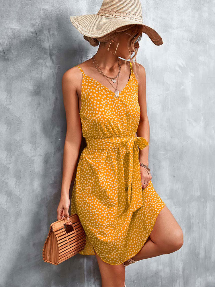 BohoGlow - Floral Boho Dress Women