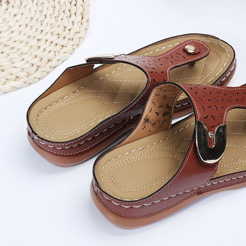 SeaSway - Boho Vintage Sandalias Flip Flops