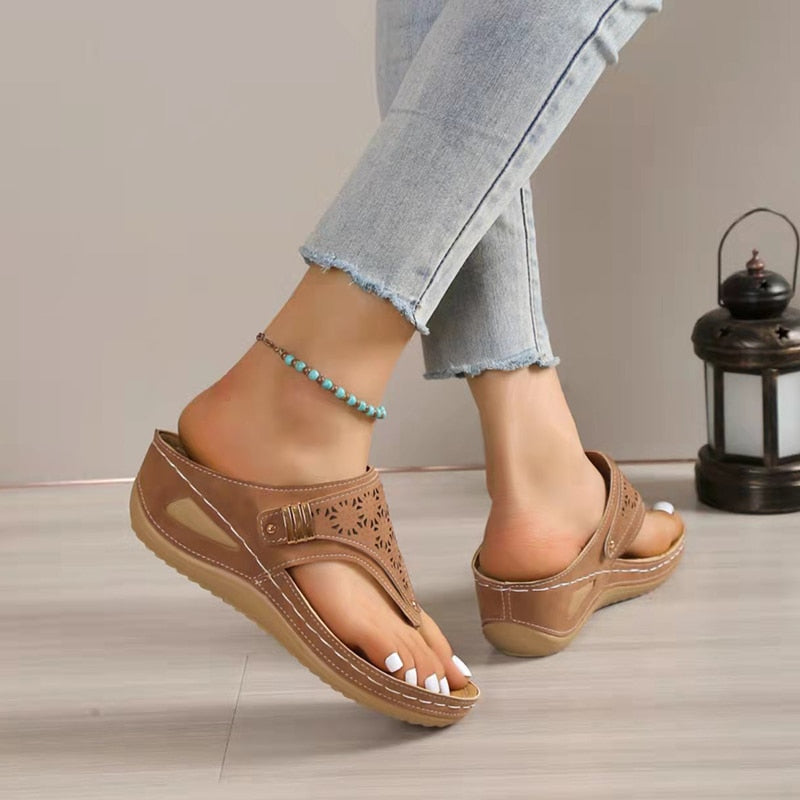ArchSupport - Non-Slip Clip Toe Flip Flops