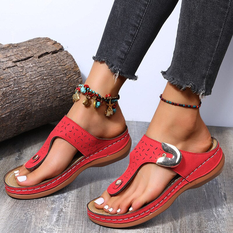 SeaSway - Boho Vintage Sandalias Flip Flops