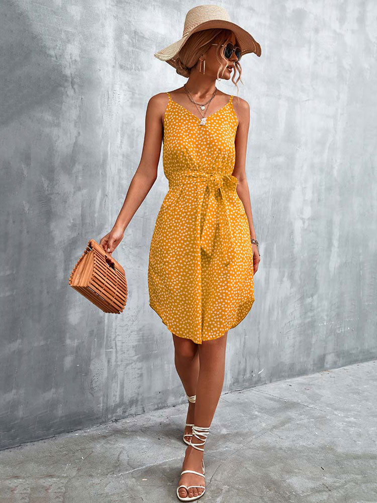 BohoGlow - Floral Boho Dress Women