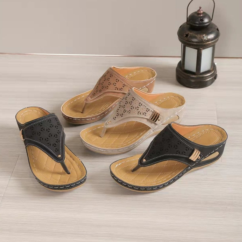 ArchSupport - Non-Slip Clip Toe Flip Flops