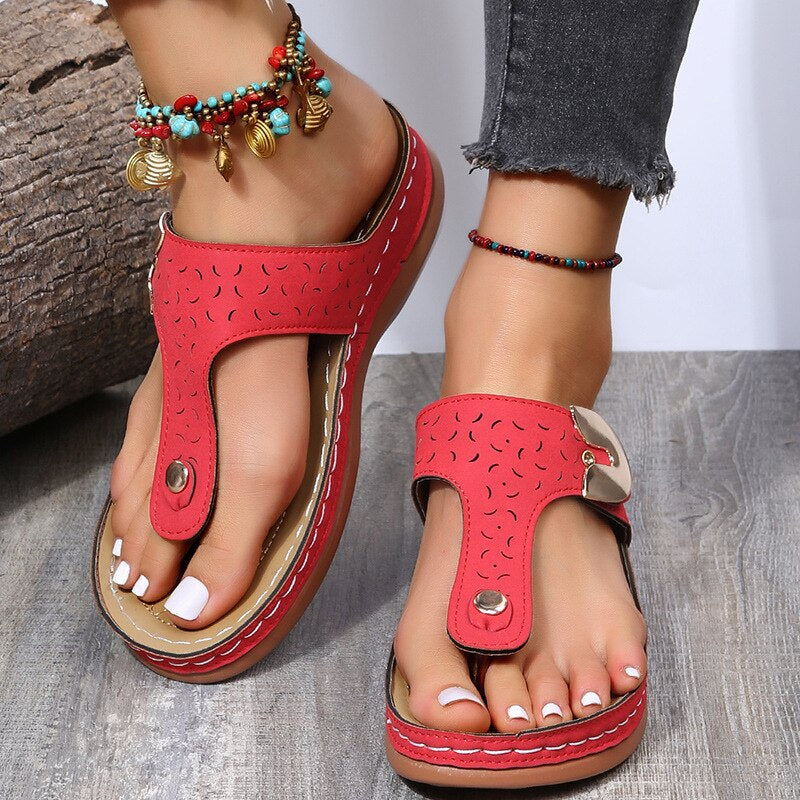 SeaSway - Boho Vintage Sandalias Flip Flops