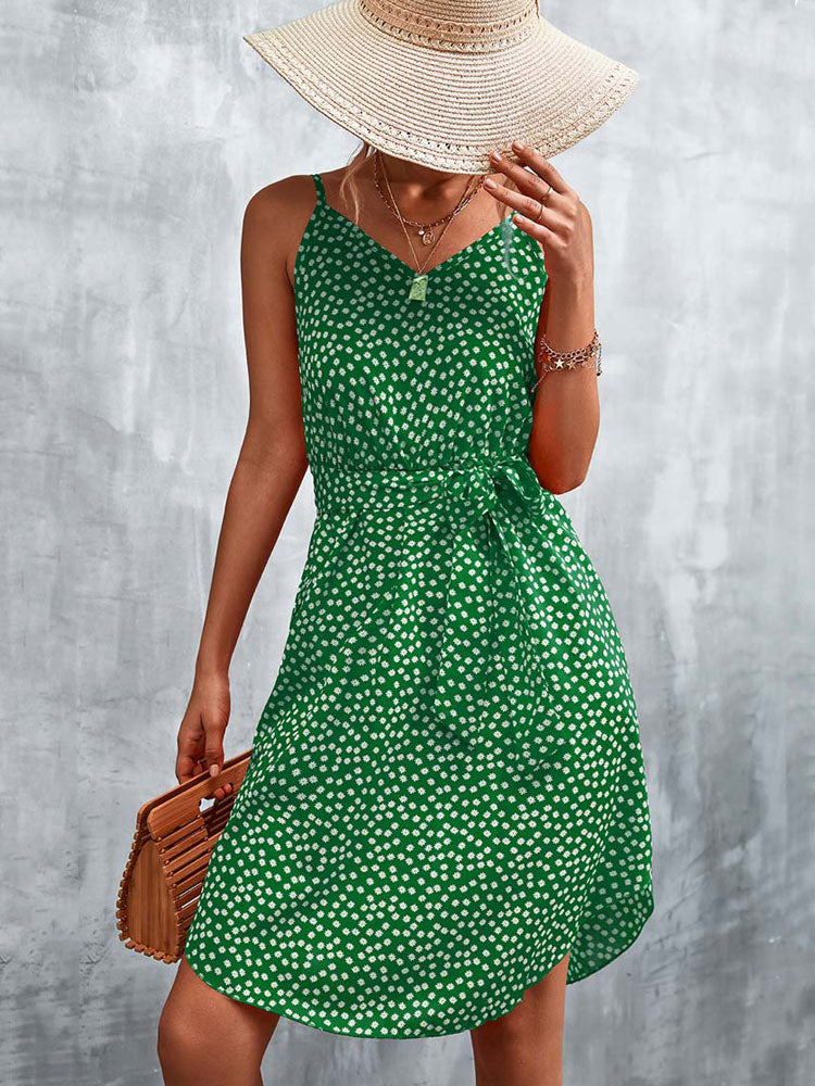 BohoGlow - Floral Boho Dress Women