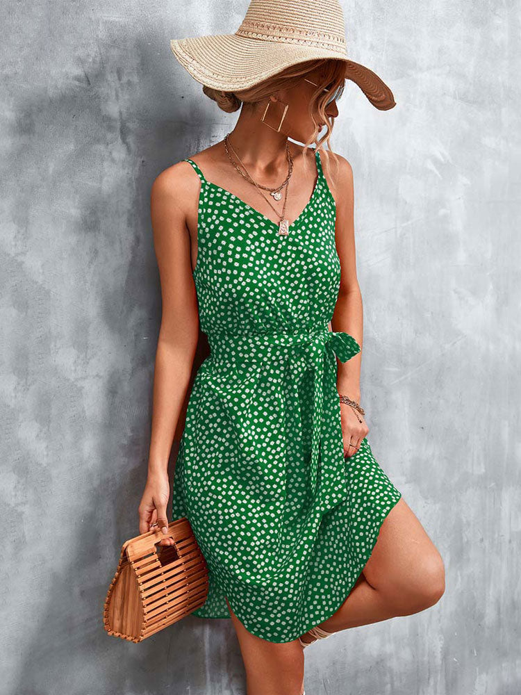 BohoGlow - Floral Boho Dress Women