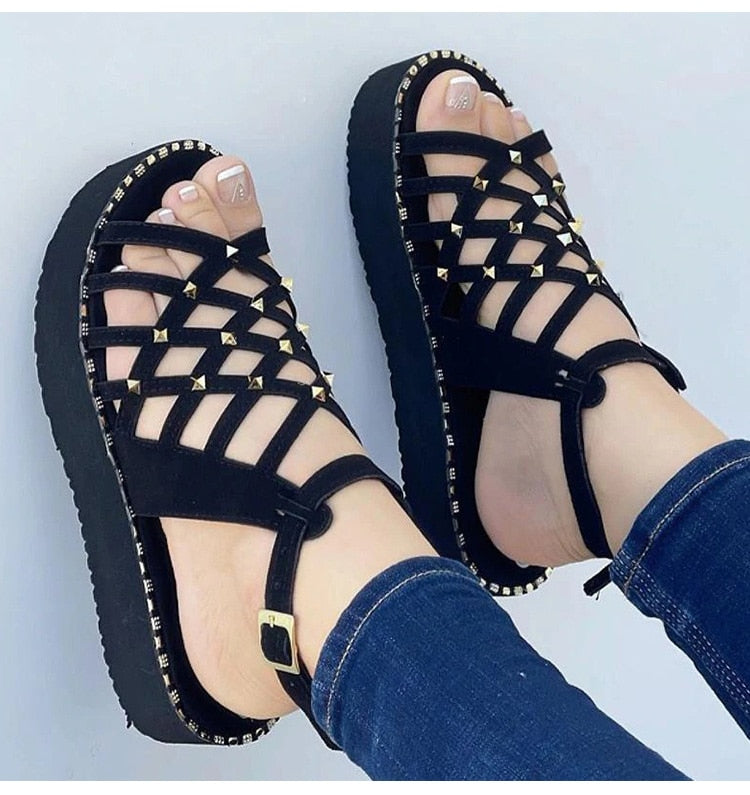 WalkEase - Fashion Wedge Sandals