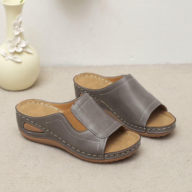 RetroThickSole - Wedge Orthopedic Sandals