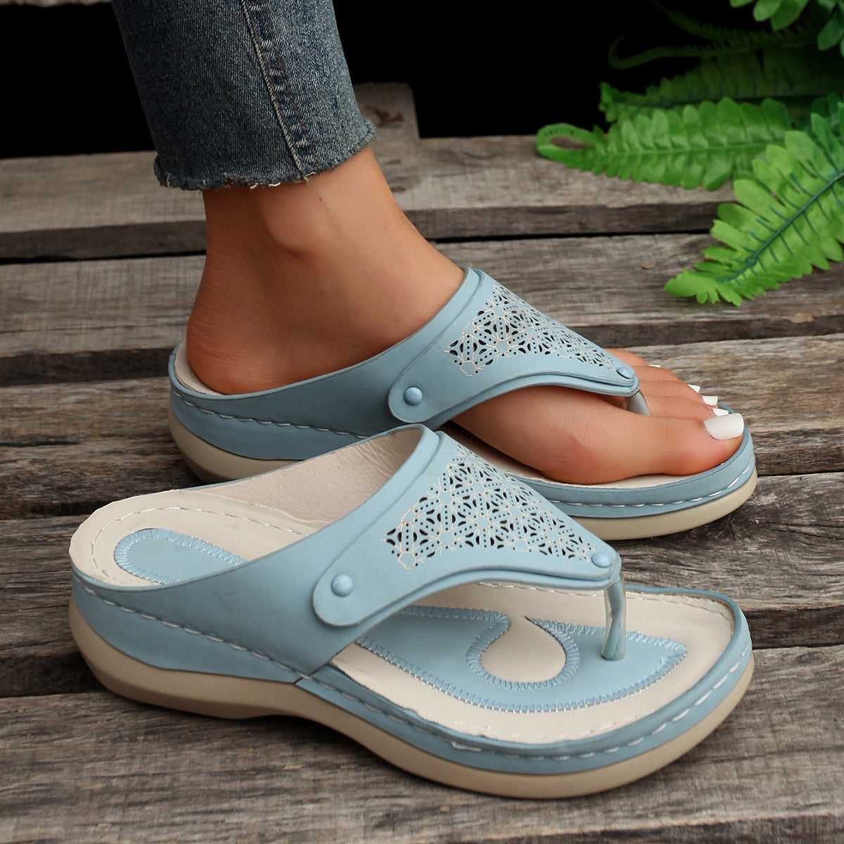 ComfortHeels - Orthopedic Summer Flip Flops