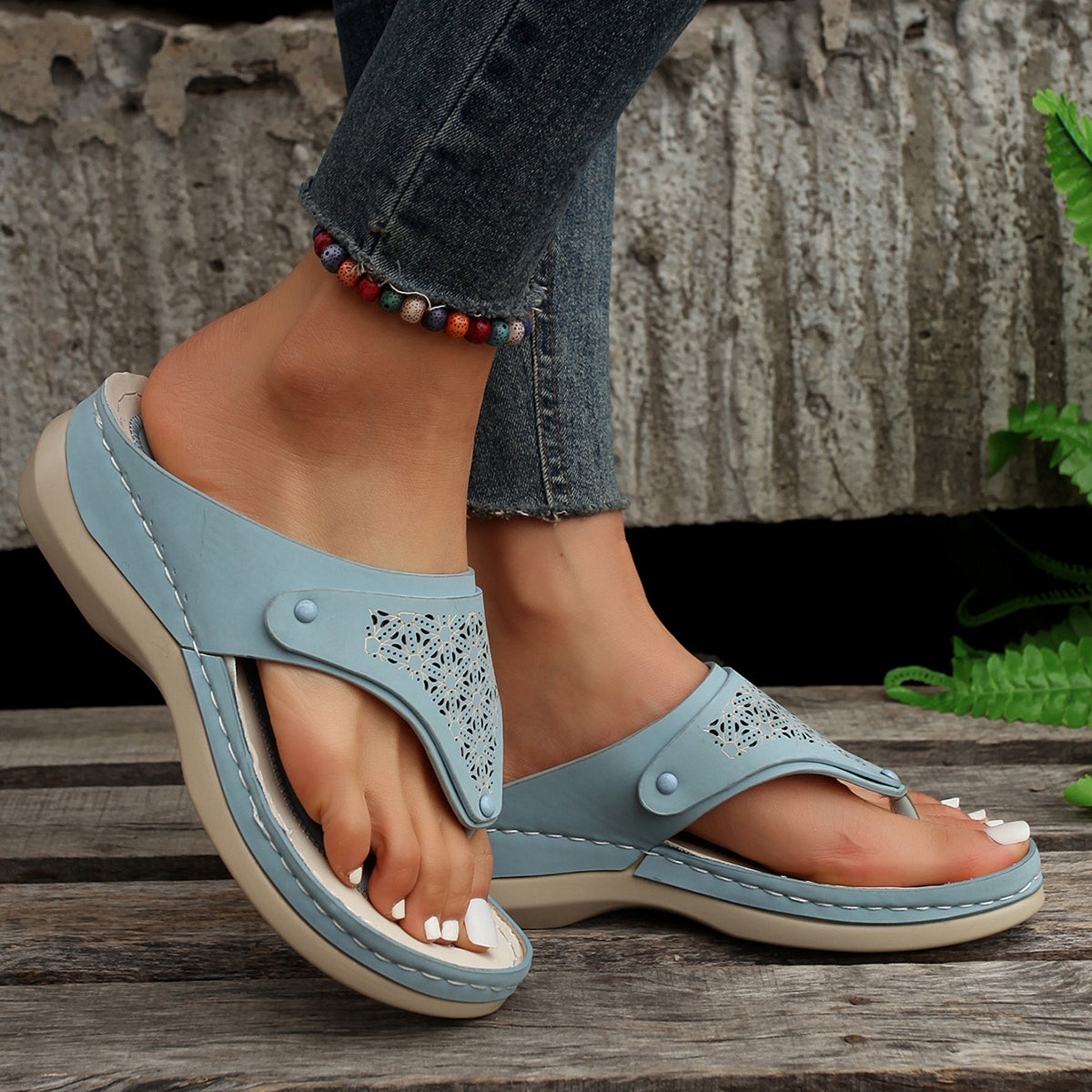 ComfortHeels - Orthopedic Summer Flip Flops