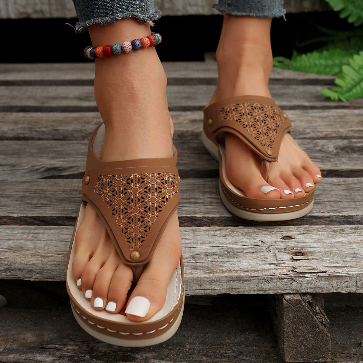 ComfortHeels - Orthopedic Summer Flip Flops