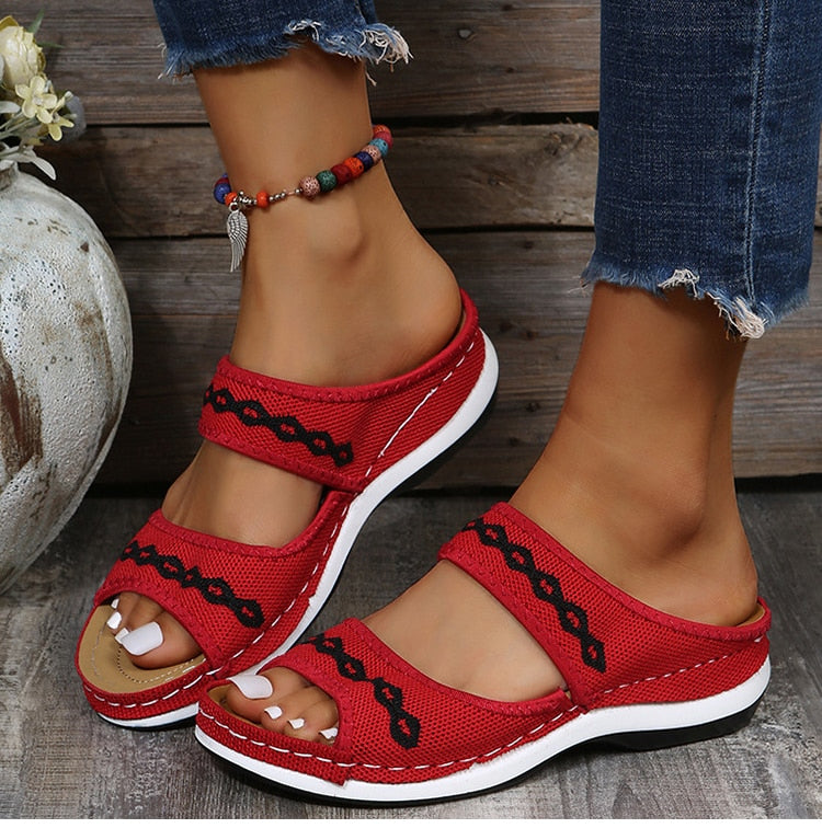 RetroSlipper - Solid Color Orthopedic Sandals