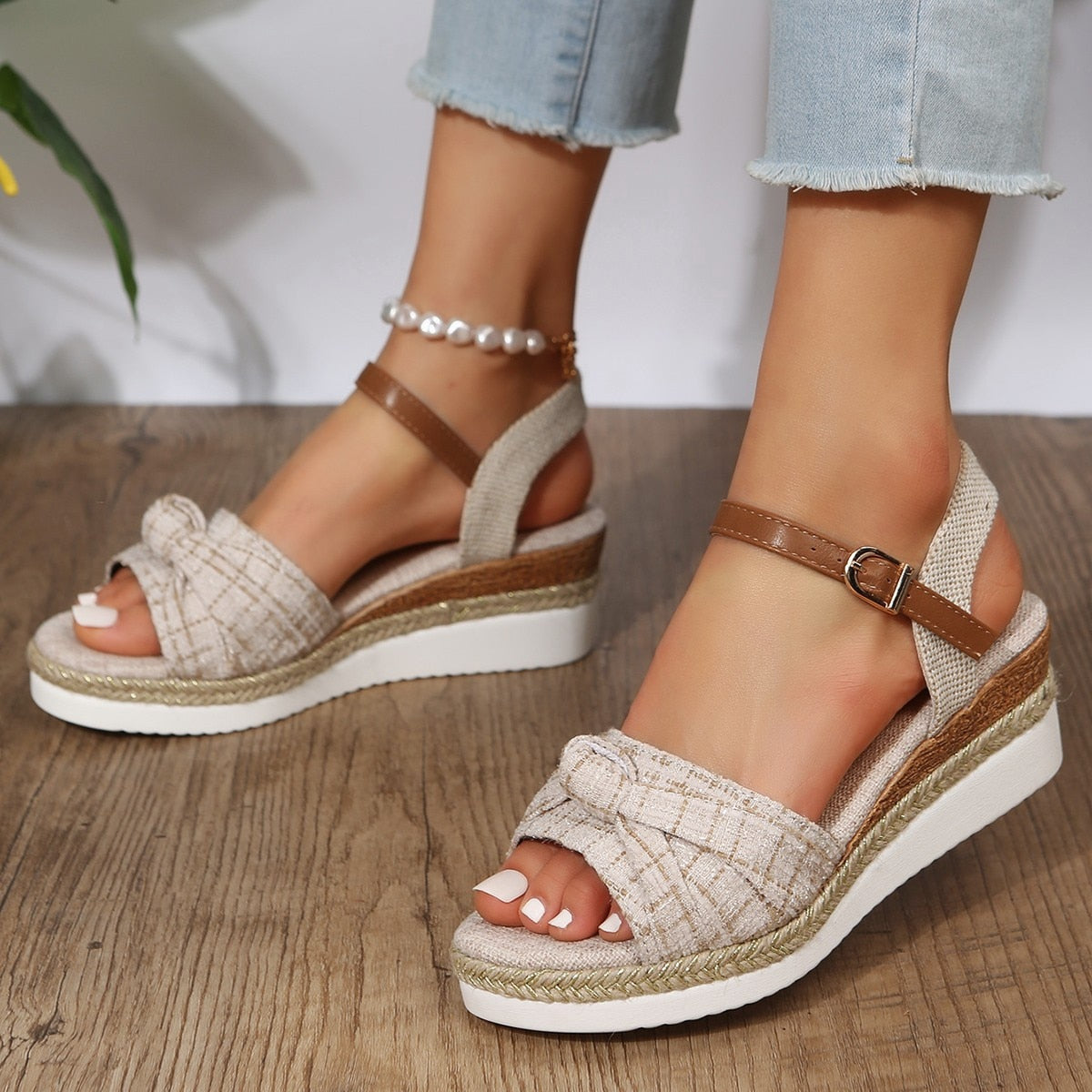 ModaPlus - Wedge Women Orthopedic Sandals