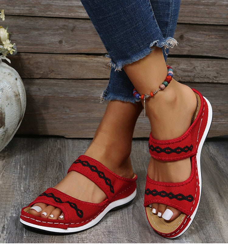 RetroSlipper - Solid Color Orthopedic Sandals
