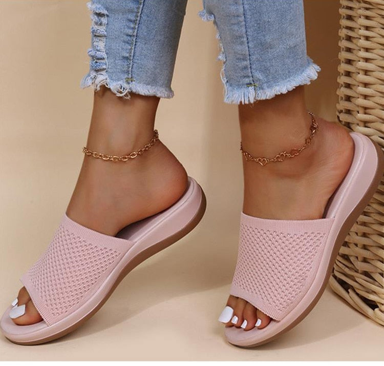 FlexiFit - Platform Sandals