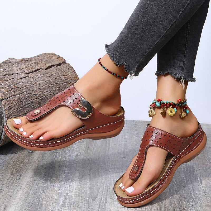 SeaSway - Boho Vintage Sandalias Flip Flops