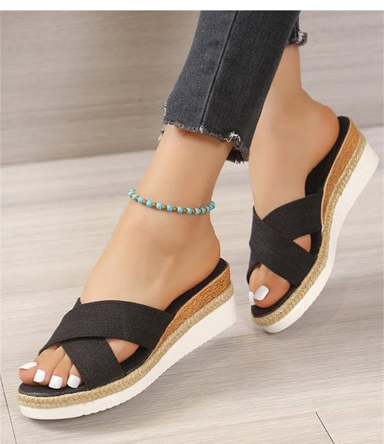 Tropic - Wedge Heels Orthopedic Sandals