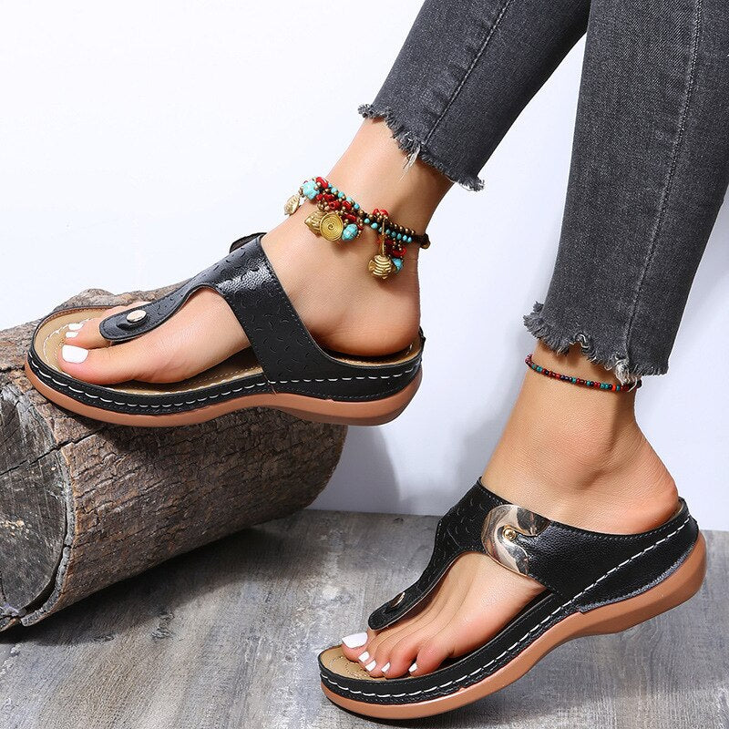 SeaSway - Boho Vintage Sandalias Flip Flops