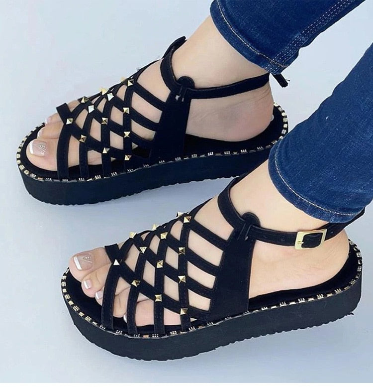 WalkEase - Fashion Wedge Sandals