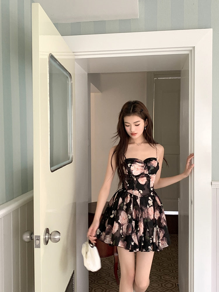 DizzyDye - Atmosphere U-neck Mini Dress
