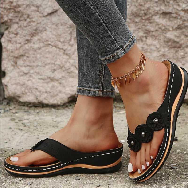 Bowtique - Bowknot Outdoor Slides Flip Flops