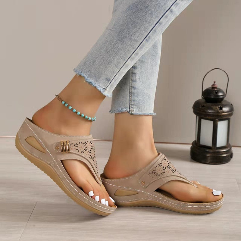 ArchSupport - Non-Slip Clip Toe Flip Flops