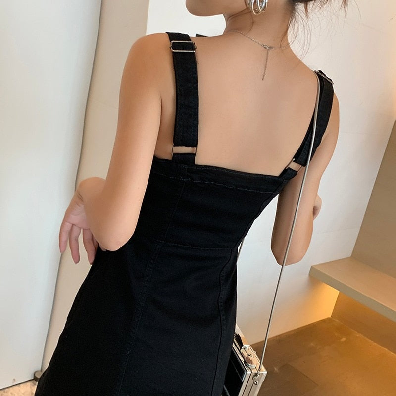 DenimRetro - Denim Short Dress Retro