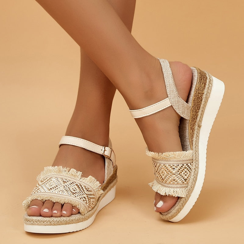 BohoPrint - Style Wedge Orthopedic Sandals