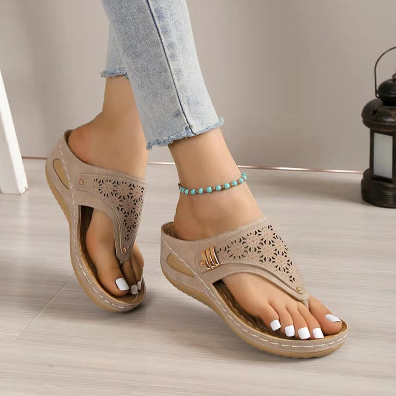 ArchSupport - Non-Slip Clip Toe Flip Flops