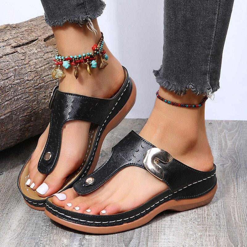 SeaSway - Boho Vintage Sandalias Flip Flops