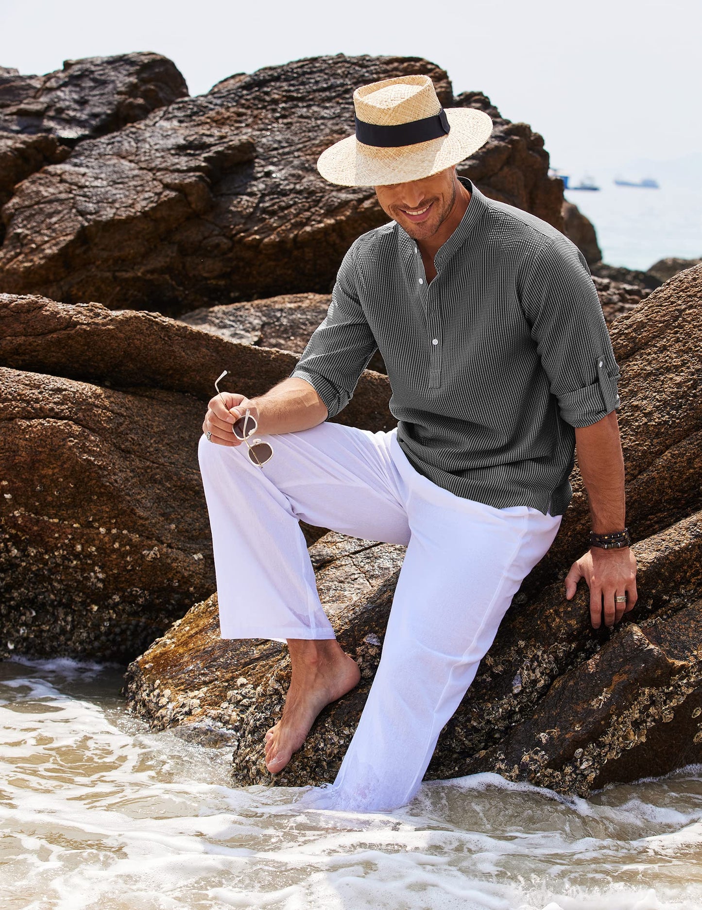 Mario - Longsleeve Button Shirt