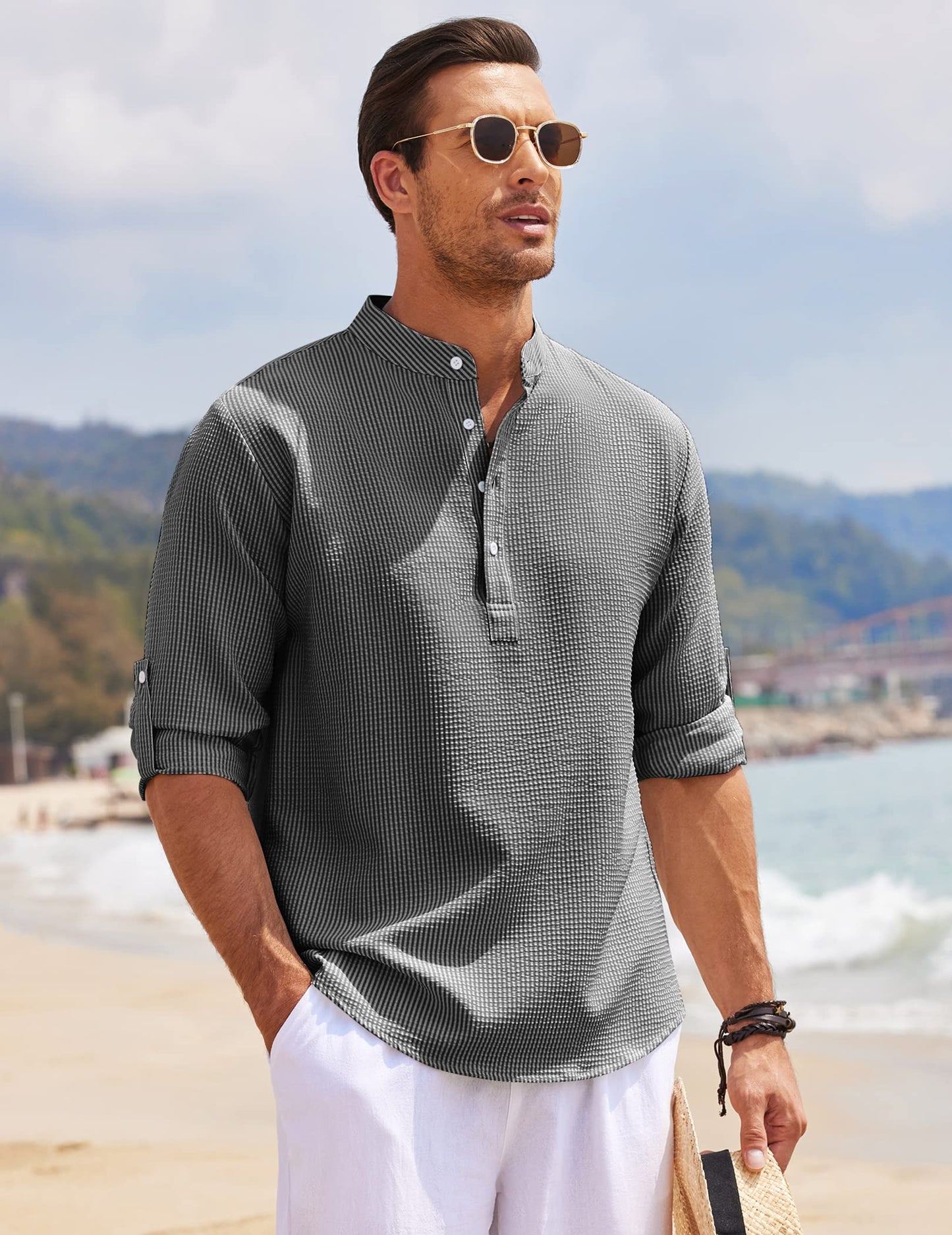 Mario - Longsleeve Button Shirt
