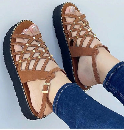 WalkEase - Fashion Wedge Sandals