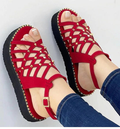 WalkEase - Fashion Wedge Sandals