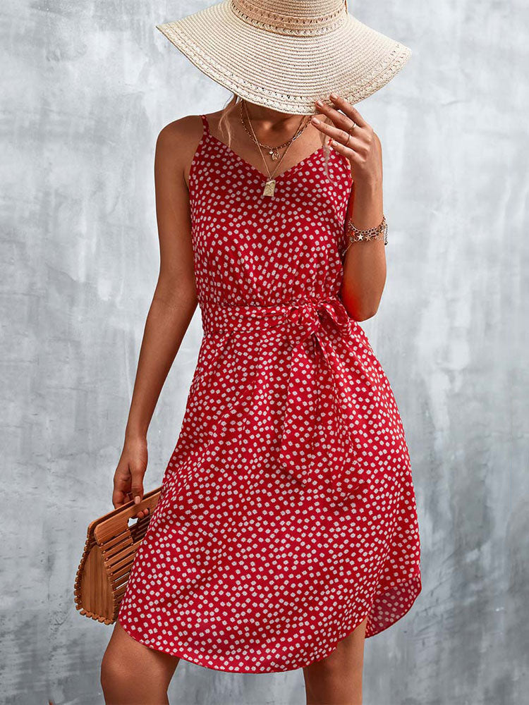 BohoGlow - Floral Boho Dress Women