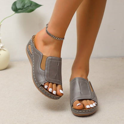 RetroThickSole - Wedge Orthopedic Sandals