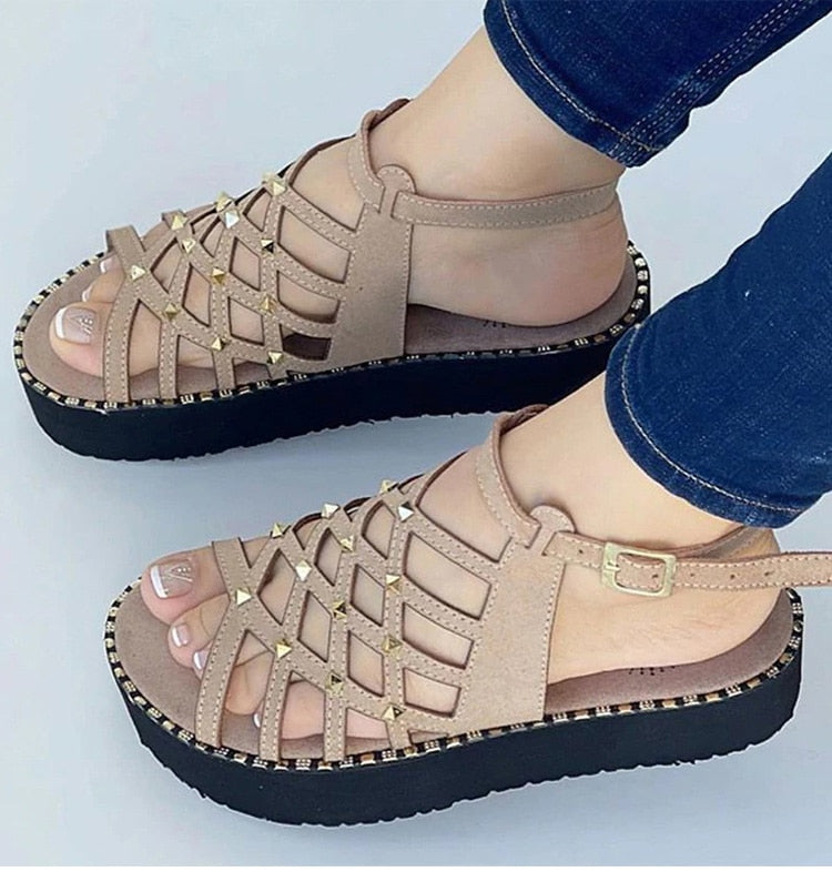 WalkEase - Fashion Wedge Sandals