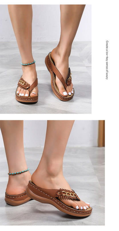 FlowerLine - Non slip Flip Flop Sandals