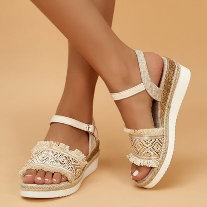 BohoPrint - Style Wedge Orthopedic Sandals