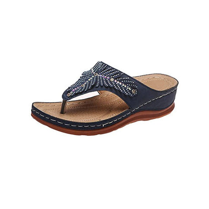 SunStride - Large Size Wedge Sandals