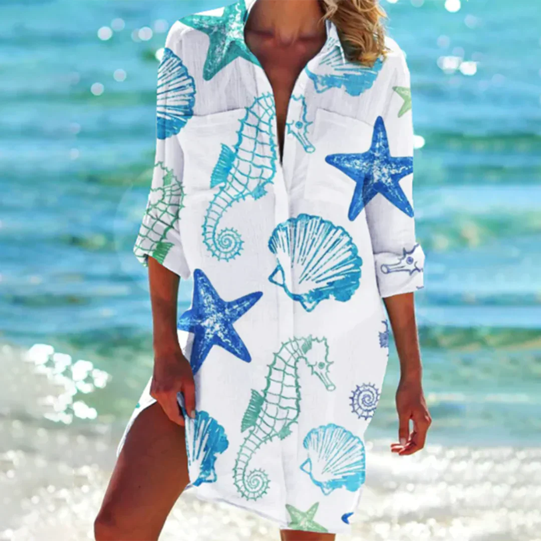 Adelheid_Sommer_Damenkleid_Baumwollkleid Weiß