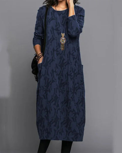 Adina – Elegantes Sommerkleid für Damen Blau