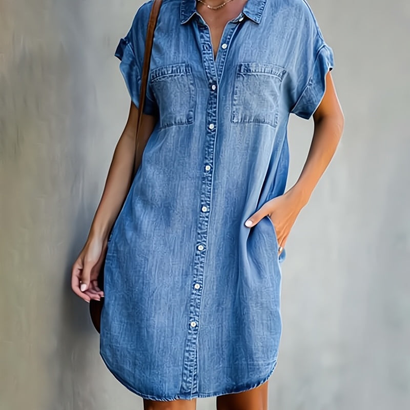 Agnes – Cocktailkleid Hellblau