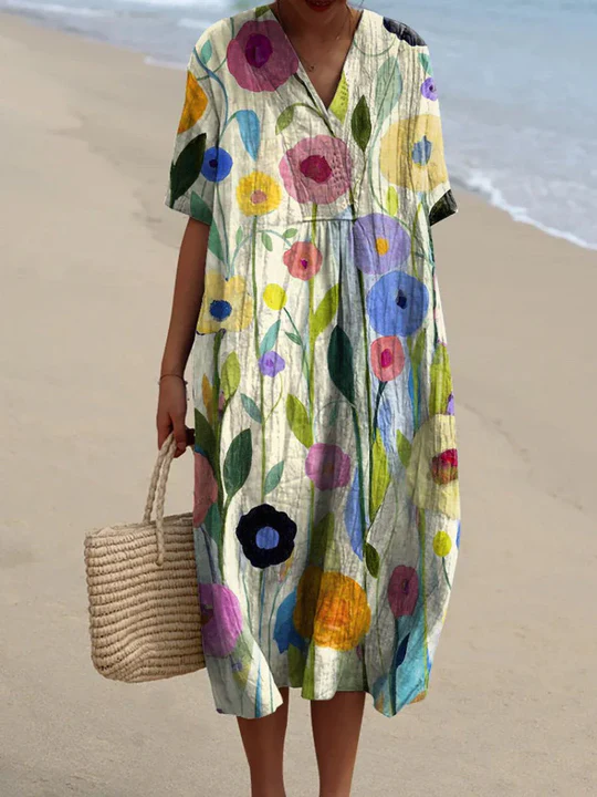 Amalia_Blumenkleid Multicolor 1