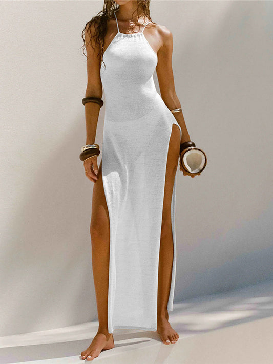 Annabelle – Maxikleid | Gehäkelt Weiß