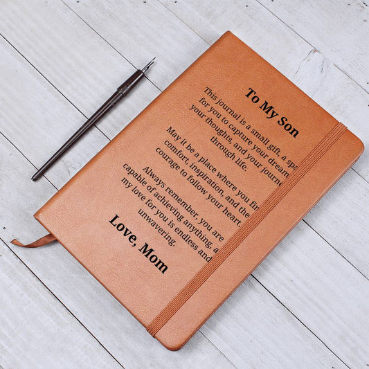To My Son - Love Mom Journal